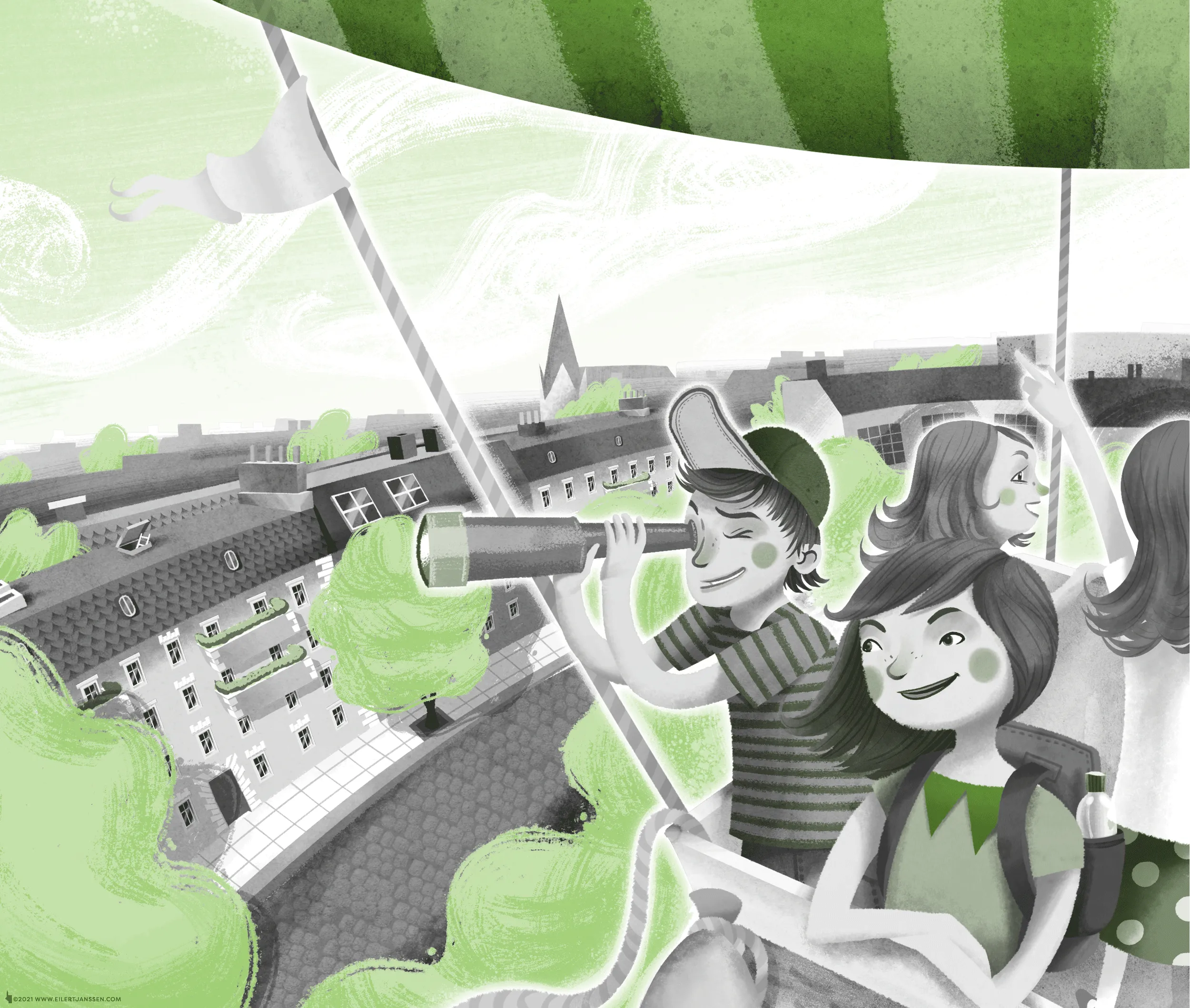 Illustration for Print