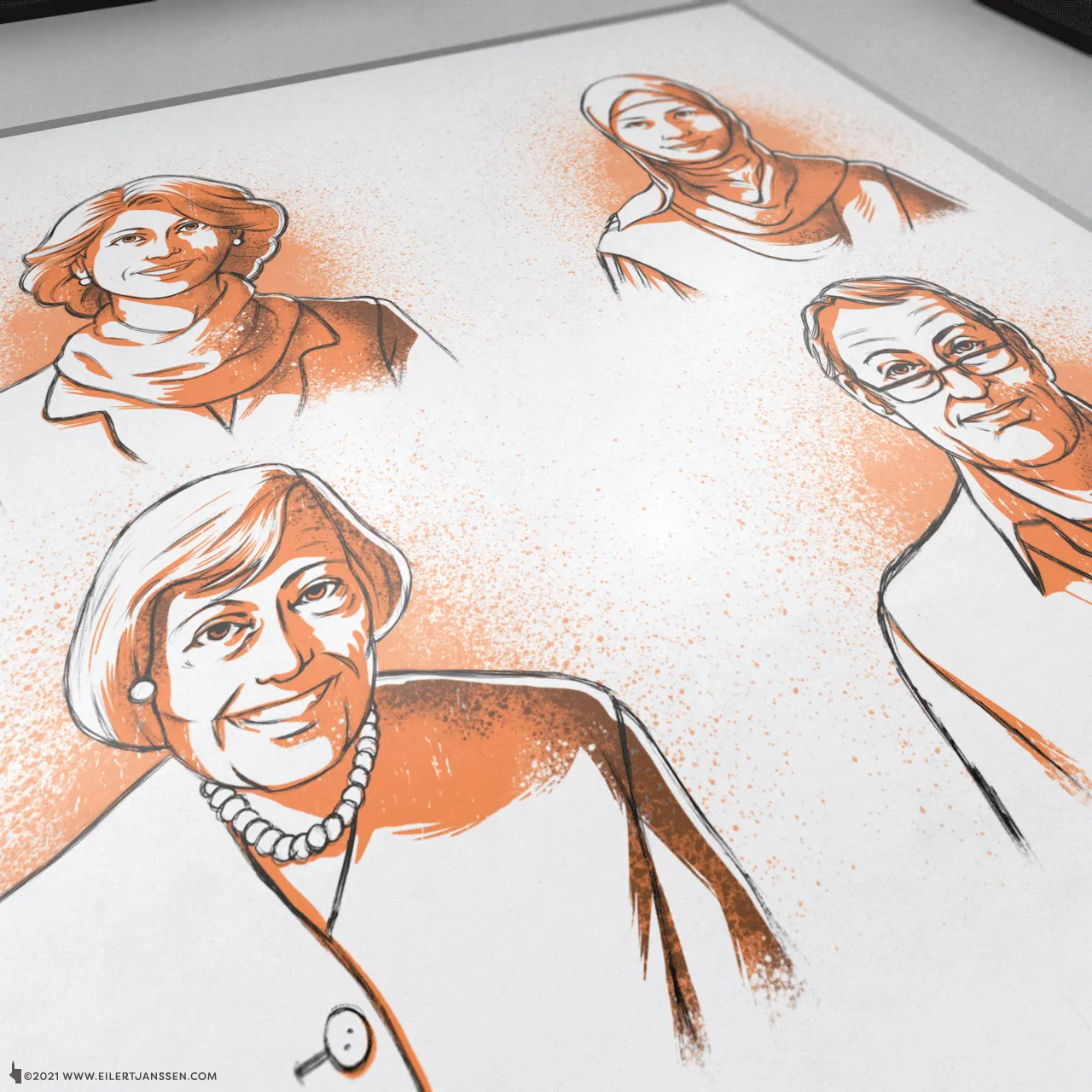 Illustration for Print