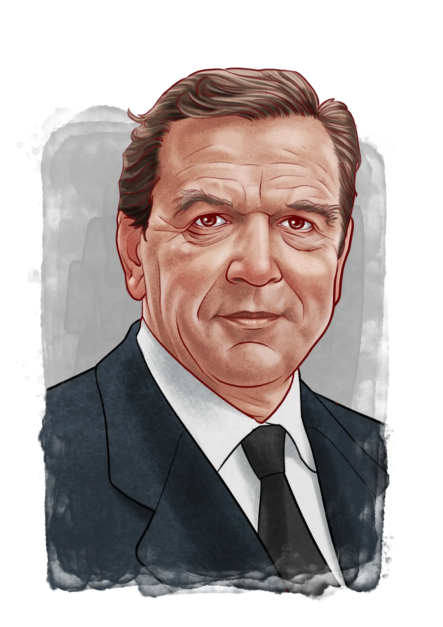&gt; GERHARD SCHRÖDER &lt; 1998-2005