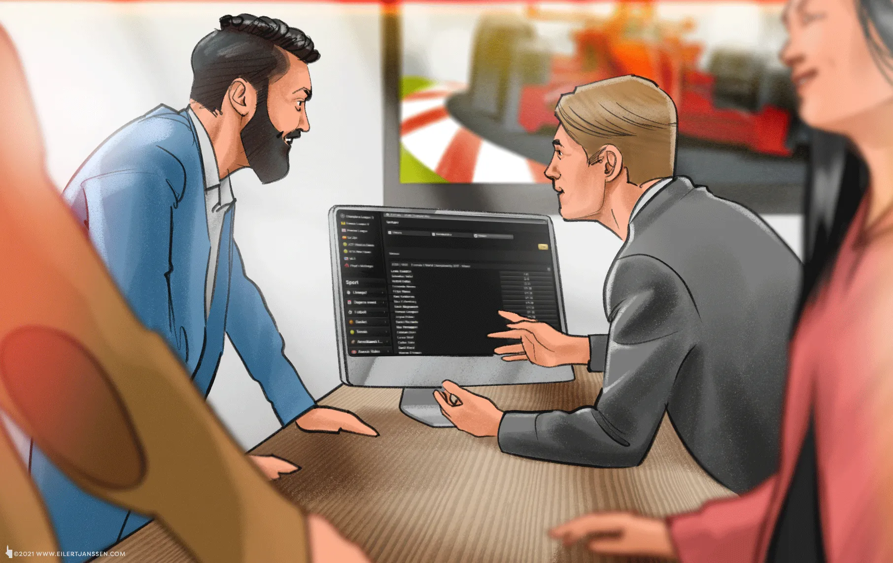 STORYBOARD – Betting Desk