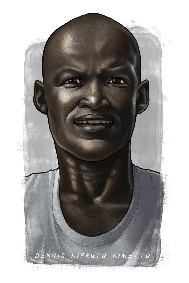&gt; DENNIS KIPRUTO KIMETTO &lt; The Marathon Man