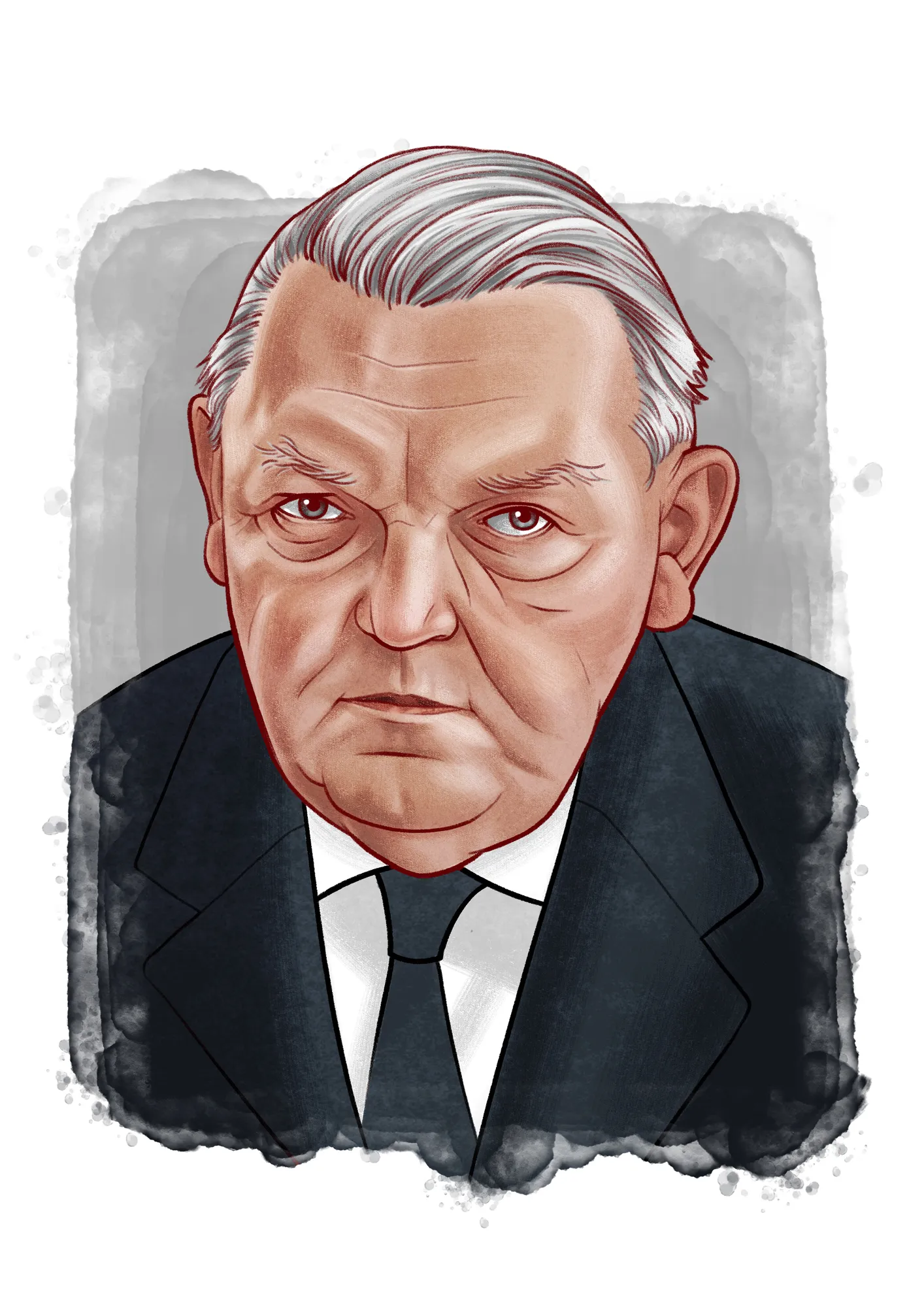 &gt; LUDWIG ERHARD &lt; 1963-1966