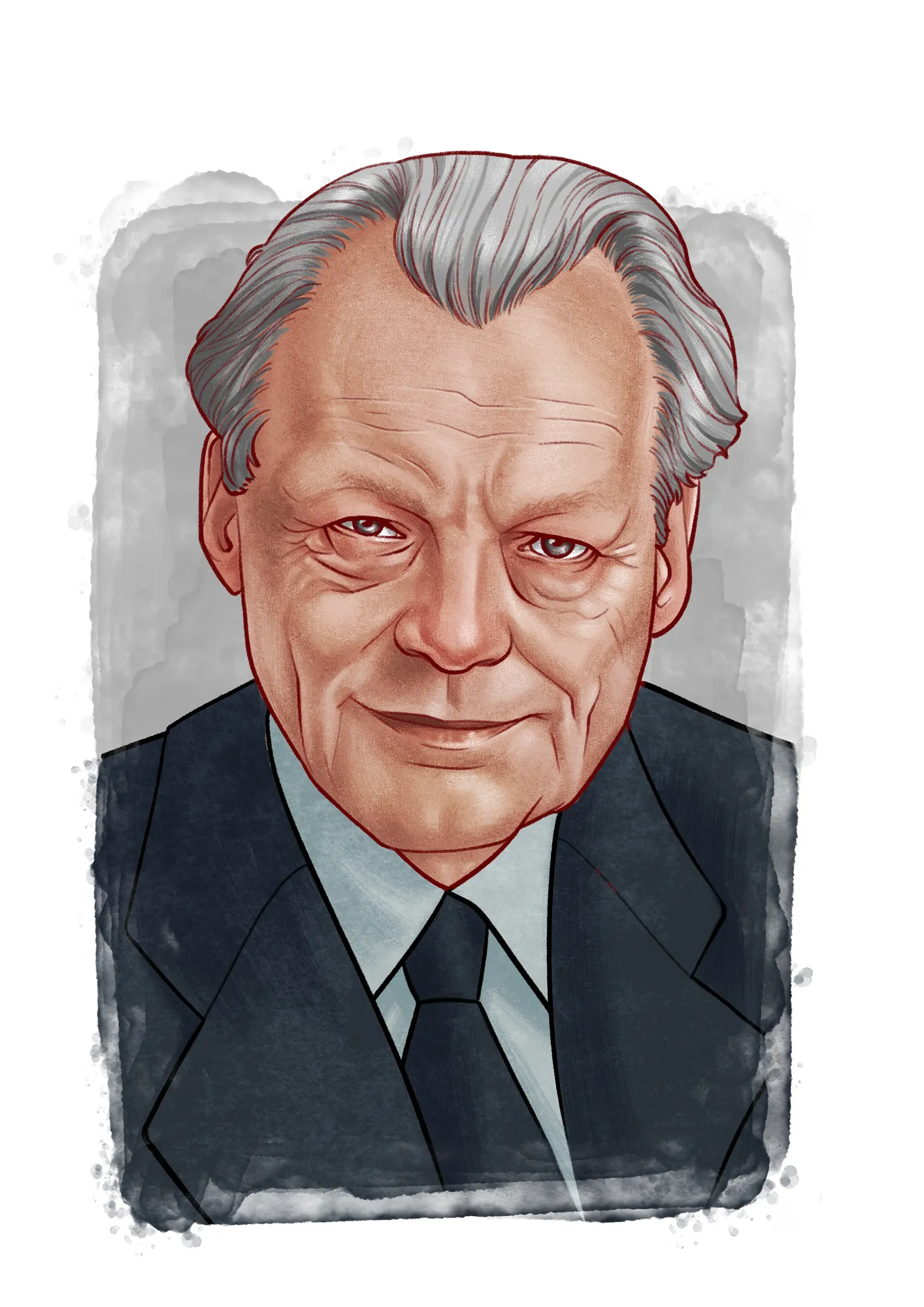 &gt; WILLY BRANDT &lt; 1969-1974