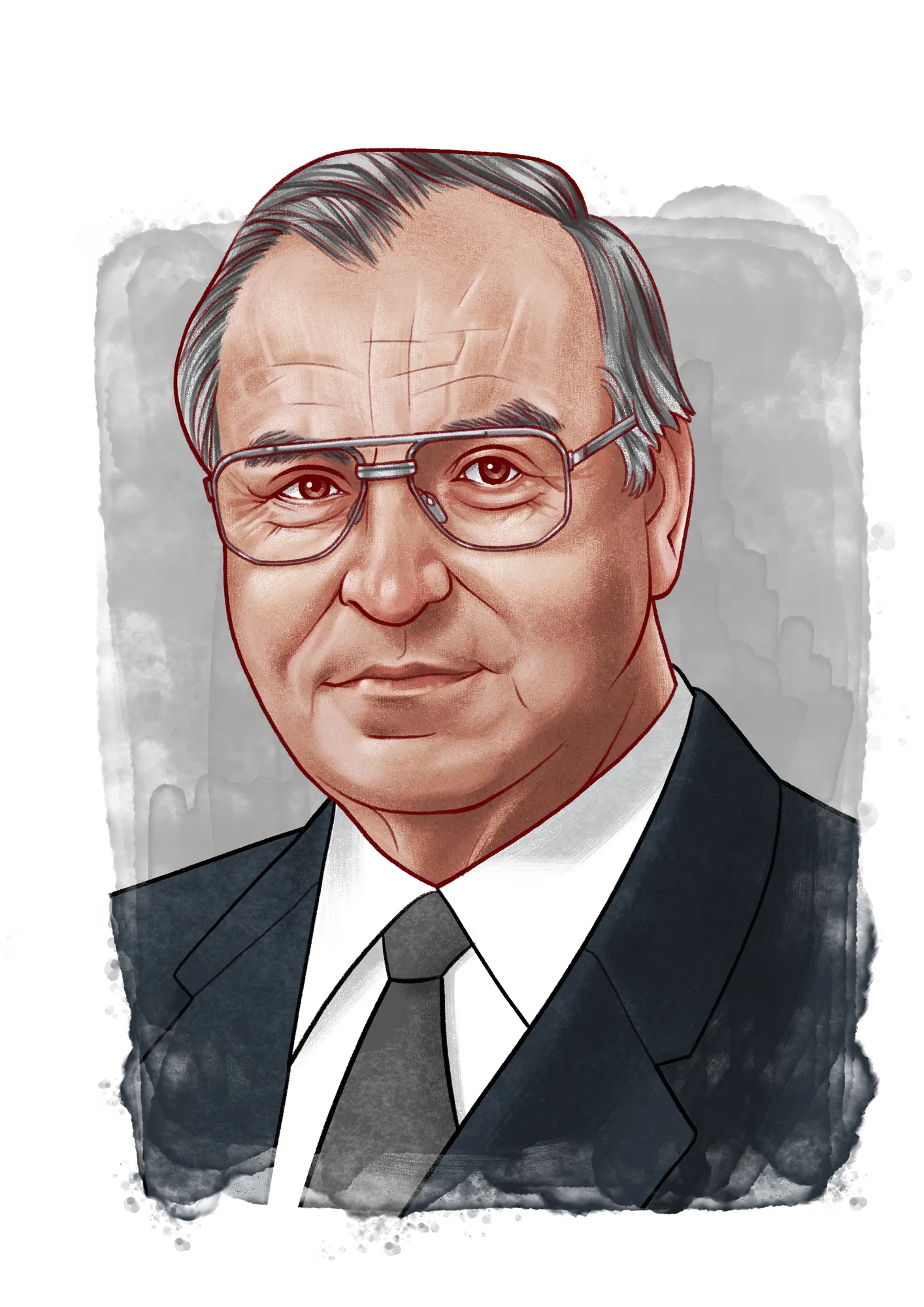 &gt; HELMUT KOHL &lt; 1982-1998