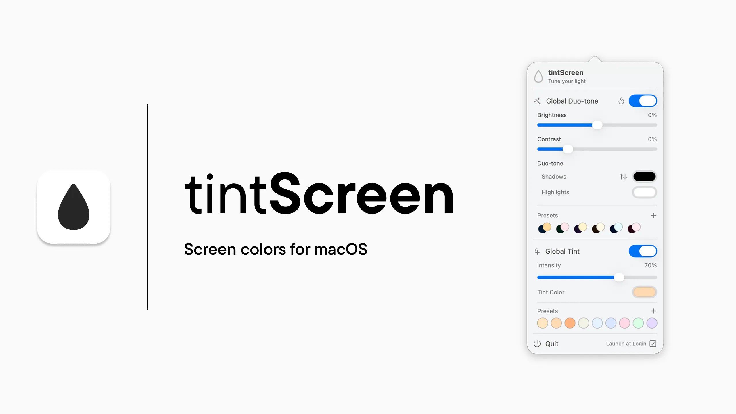 tintScreen 1.0